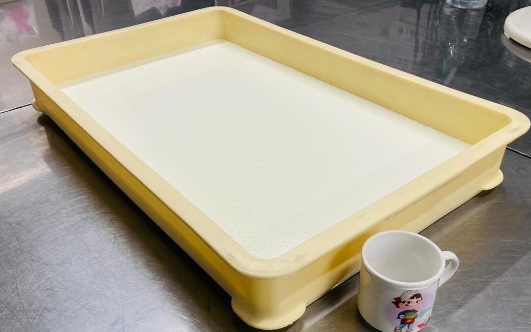 わんぱく杏仁豆腐を作ってみた