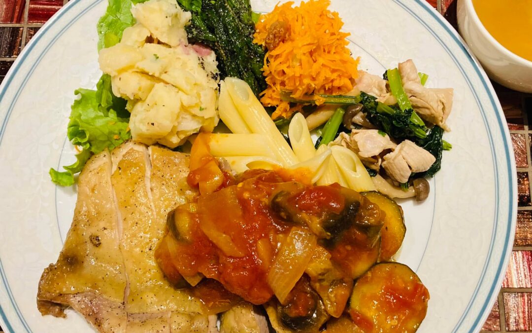 宿泊者用の夕食(臨時営業)